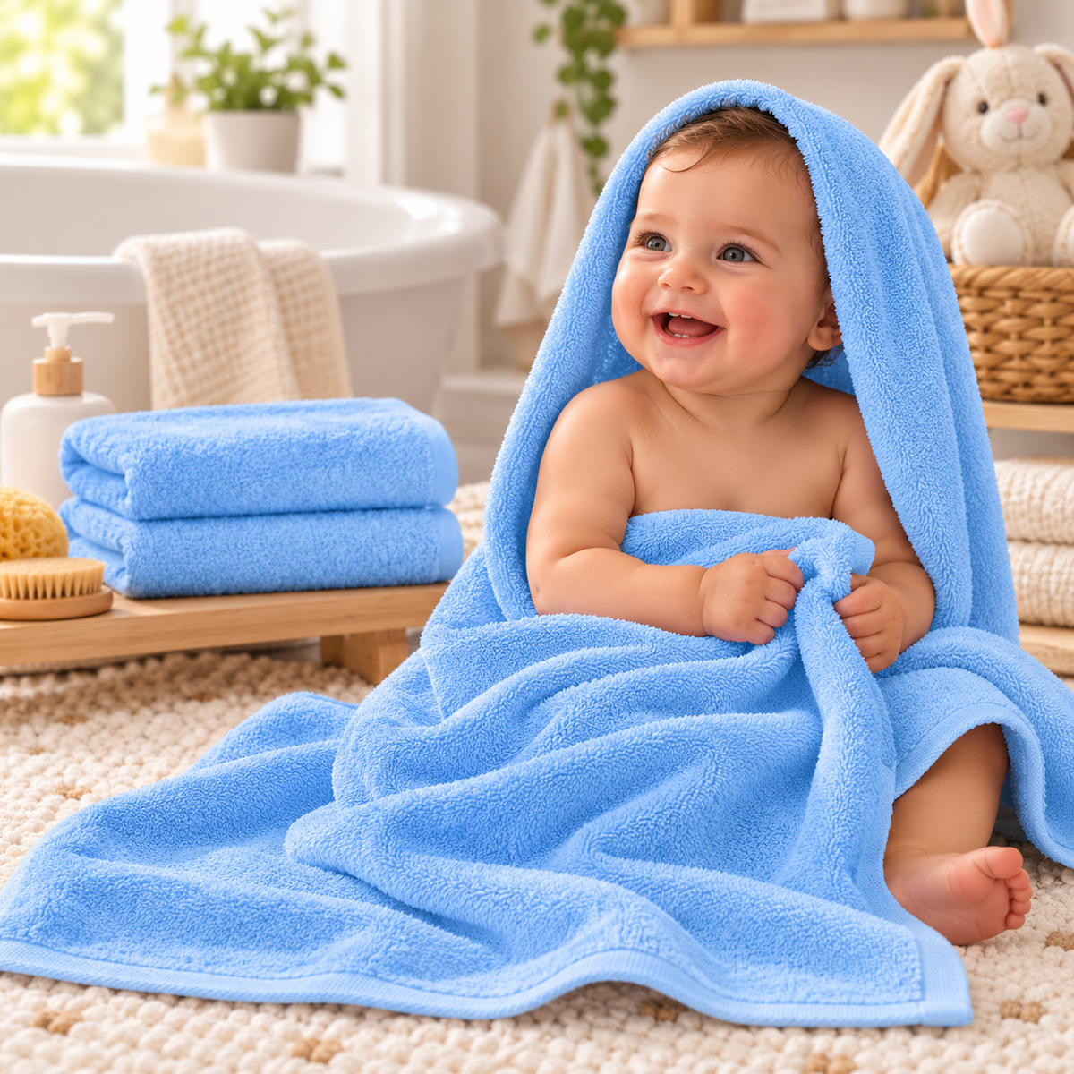 SALBAKOS Soft Baby Towel - 30x56"