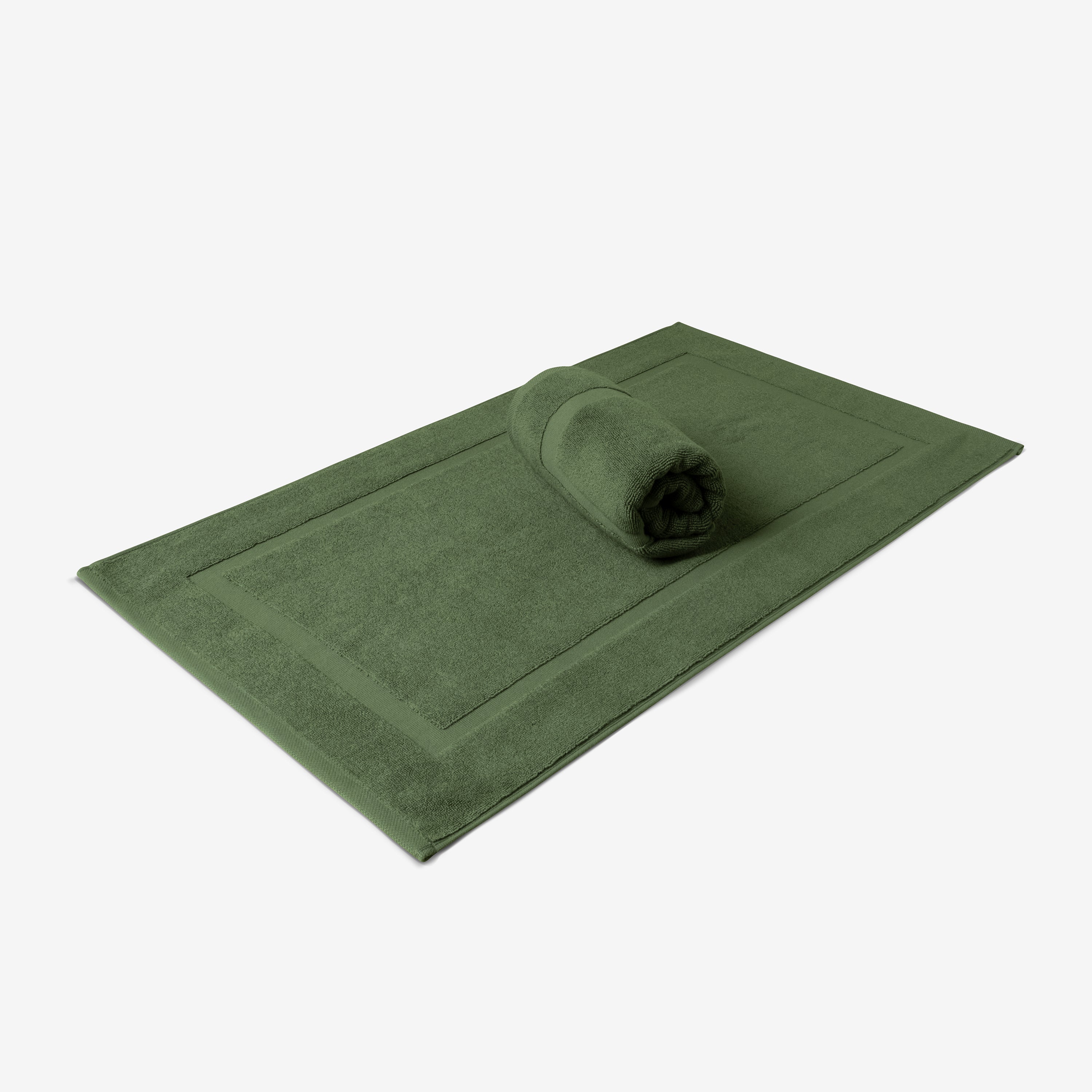 PANEL BANDED 2 PC BATH MAT SET