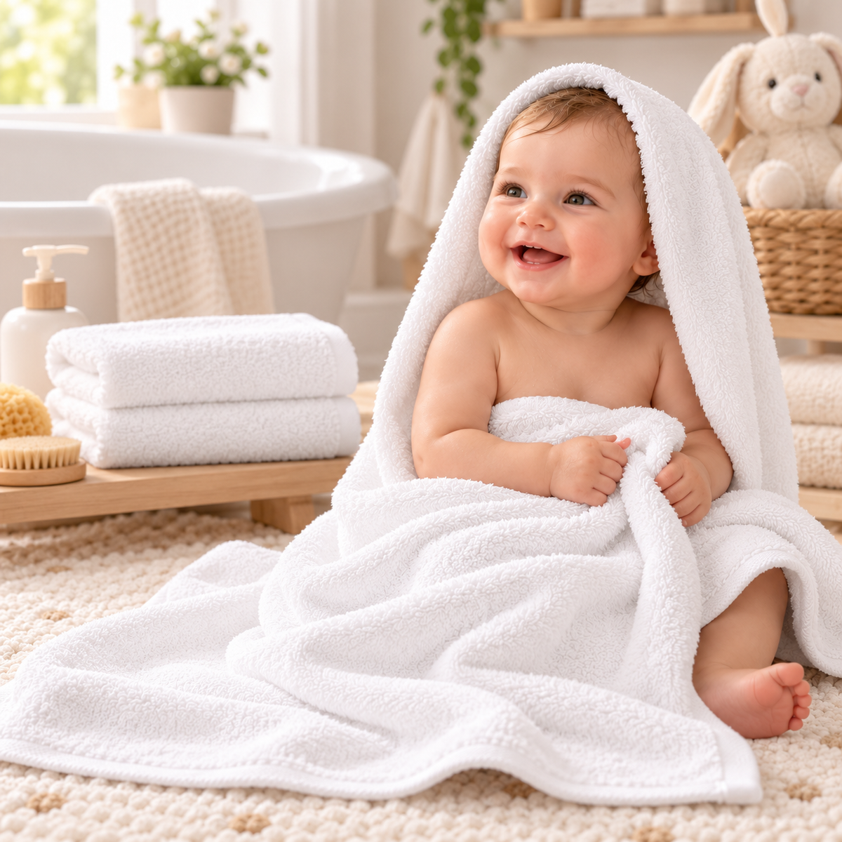 SALBAKOS Soft Baby Towel - 30x56"