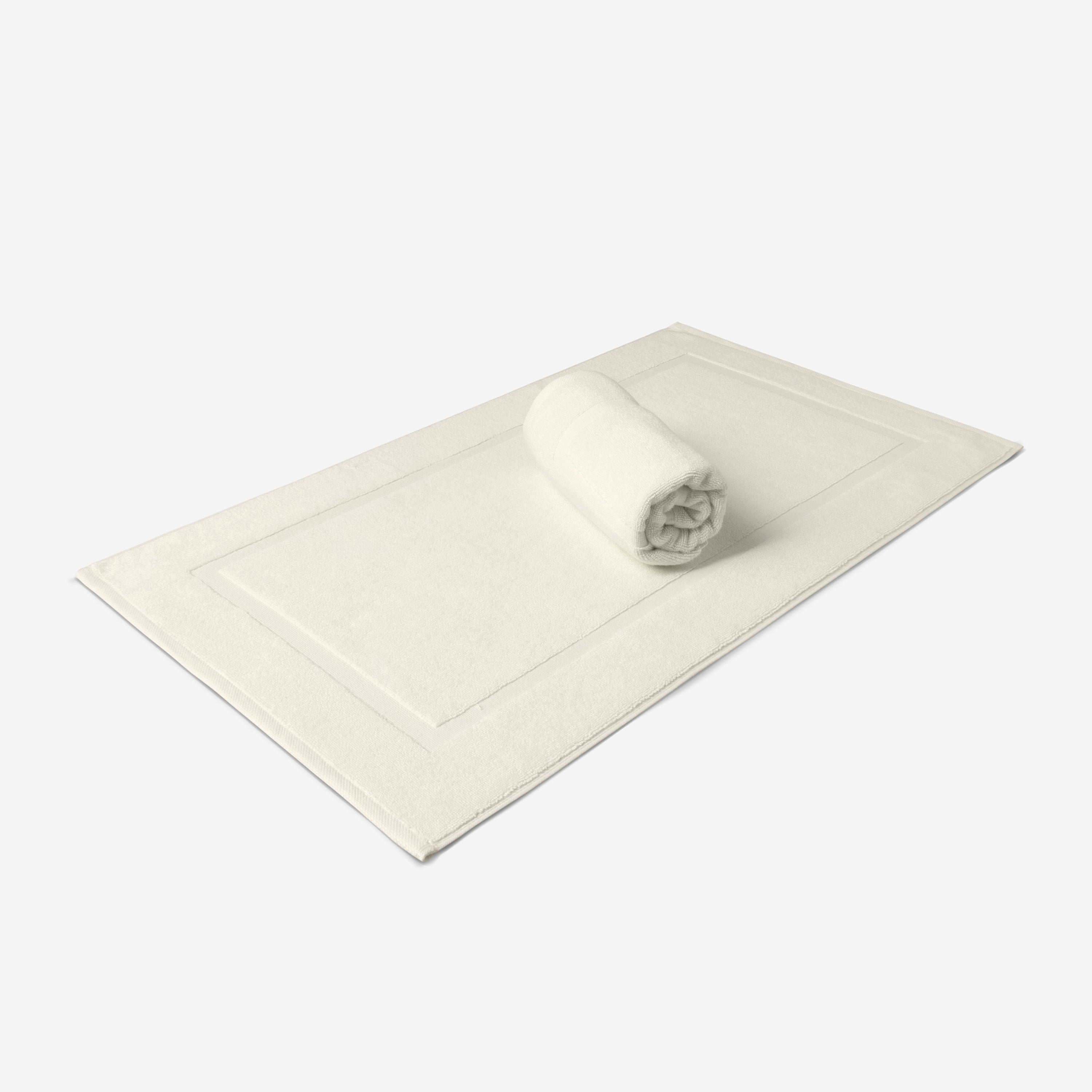 PANEL BANDED 2 PC BATH MAT SET