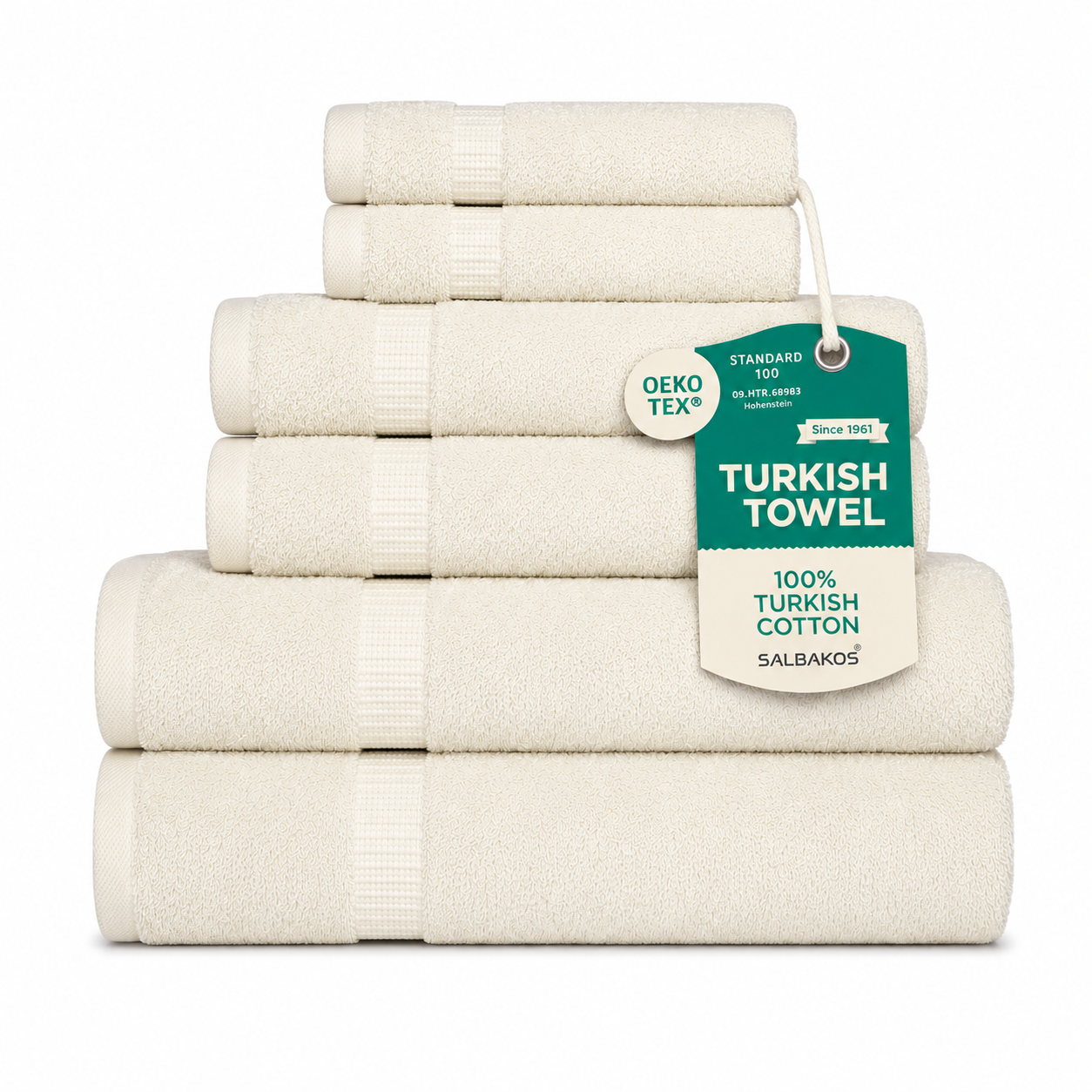 CAMBRIDGE 6 PC TOWEL SET