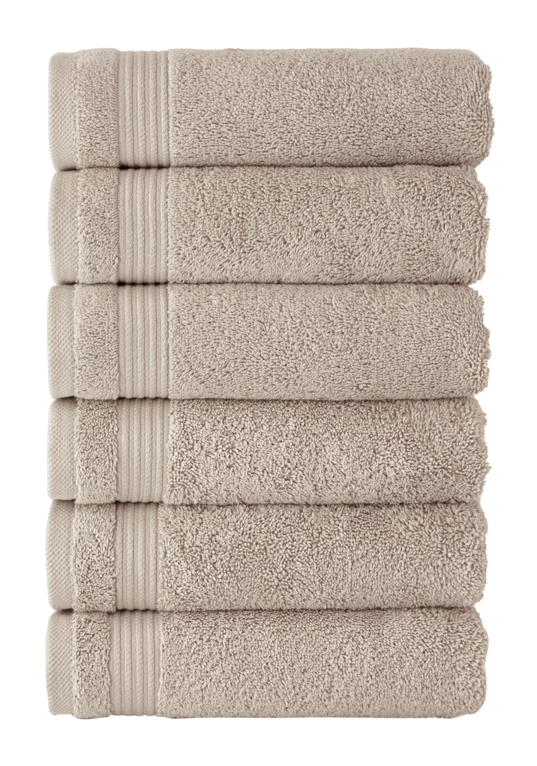 AMADEUS 6 PC HAND TOWEL 16X27
