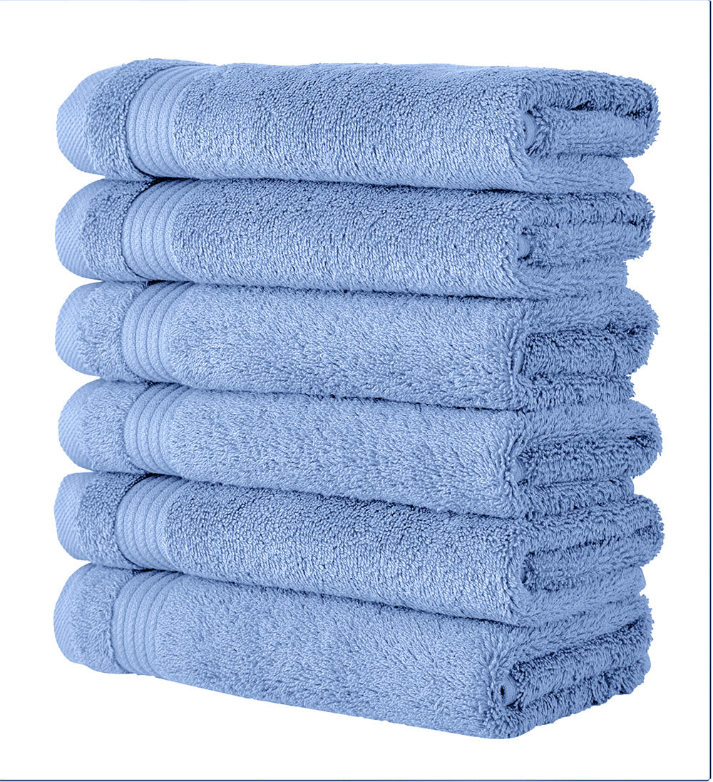 AMADEUS 6 PC HAND TOWEL 16X27