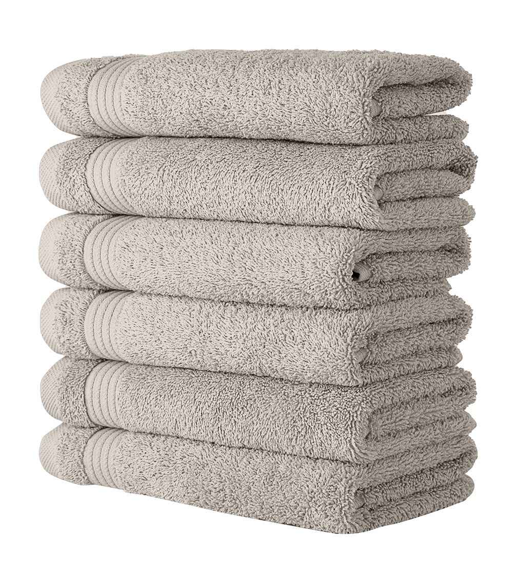 AMADEUS 6 PC HAND TOWEL 16X27