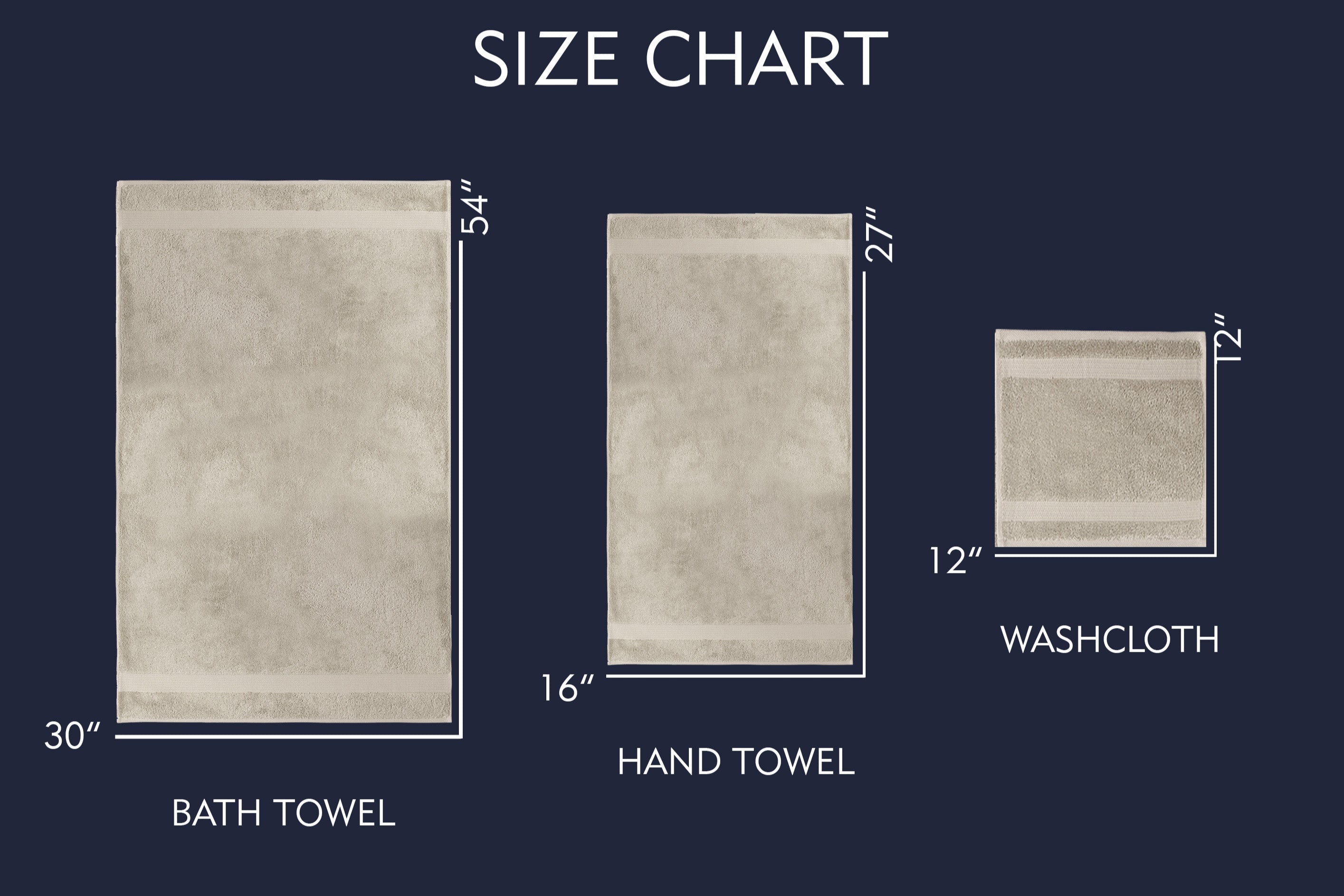 AMADEUS WASHCLOTH 12 PC 12X12