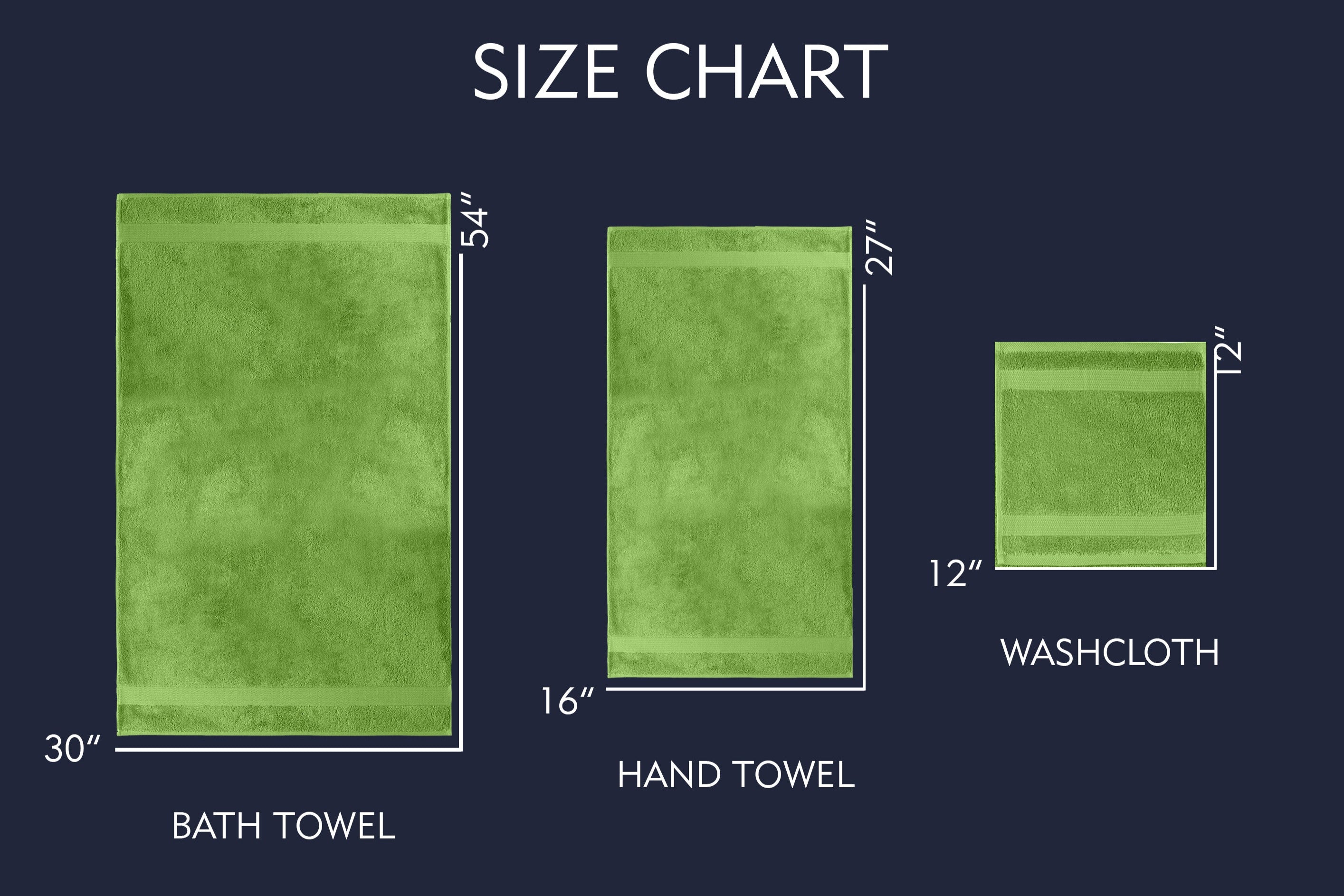 AMADEUS WASHCLOTH 12 PC 12X12
