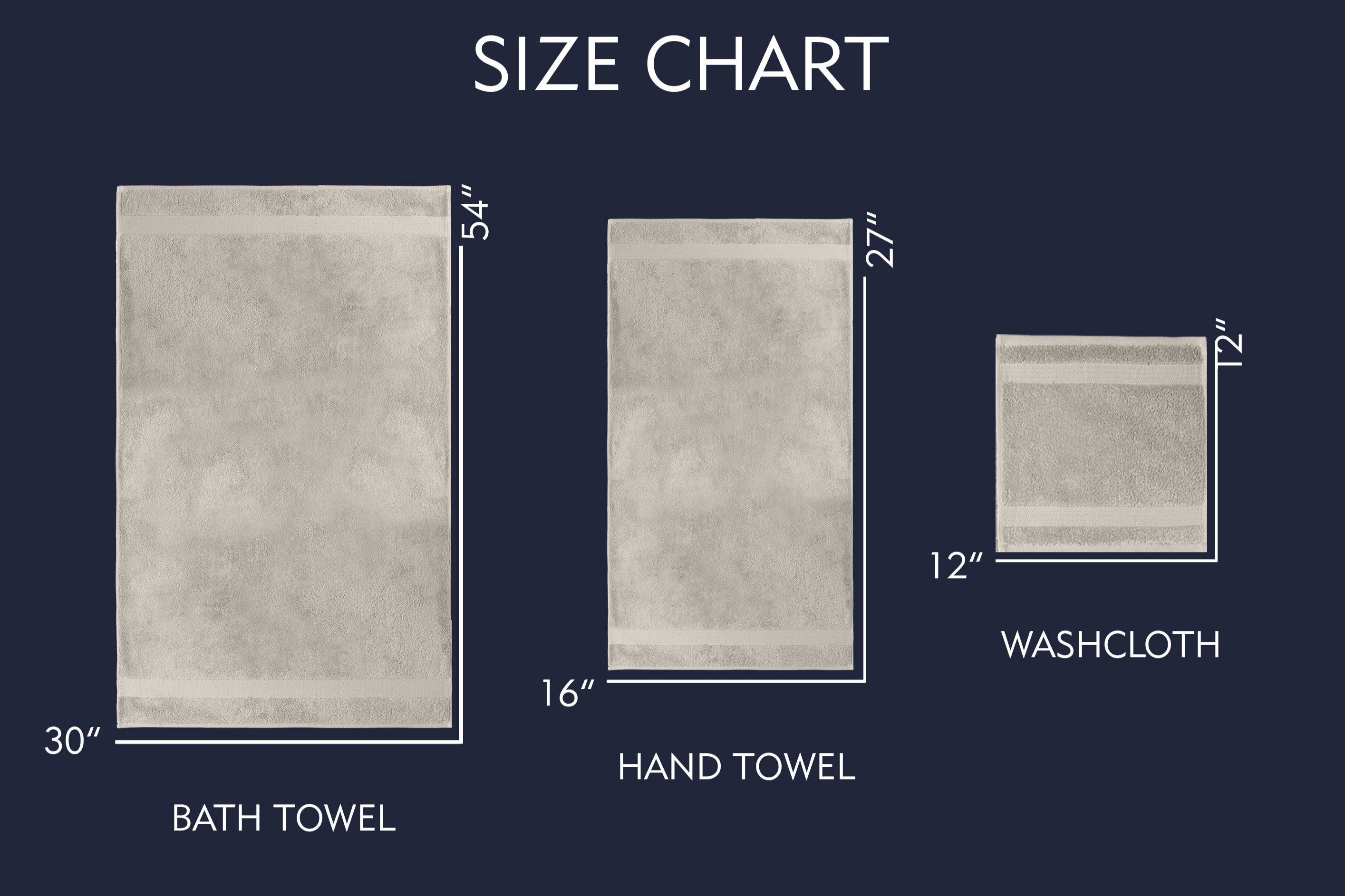 AMADEUS WASHCLOTH 12 PC 12X12