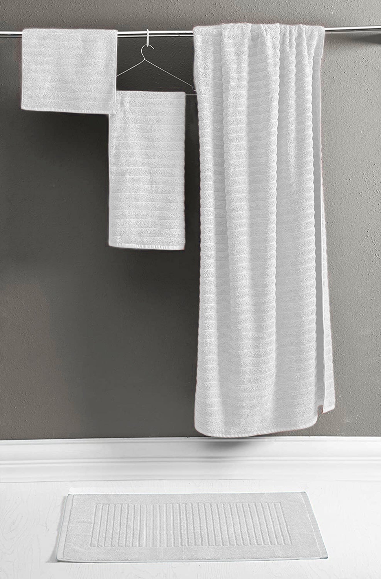 BRAMPTON  BATH SHEET SET OF 3