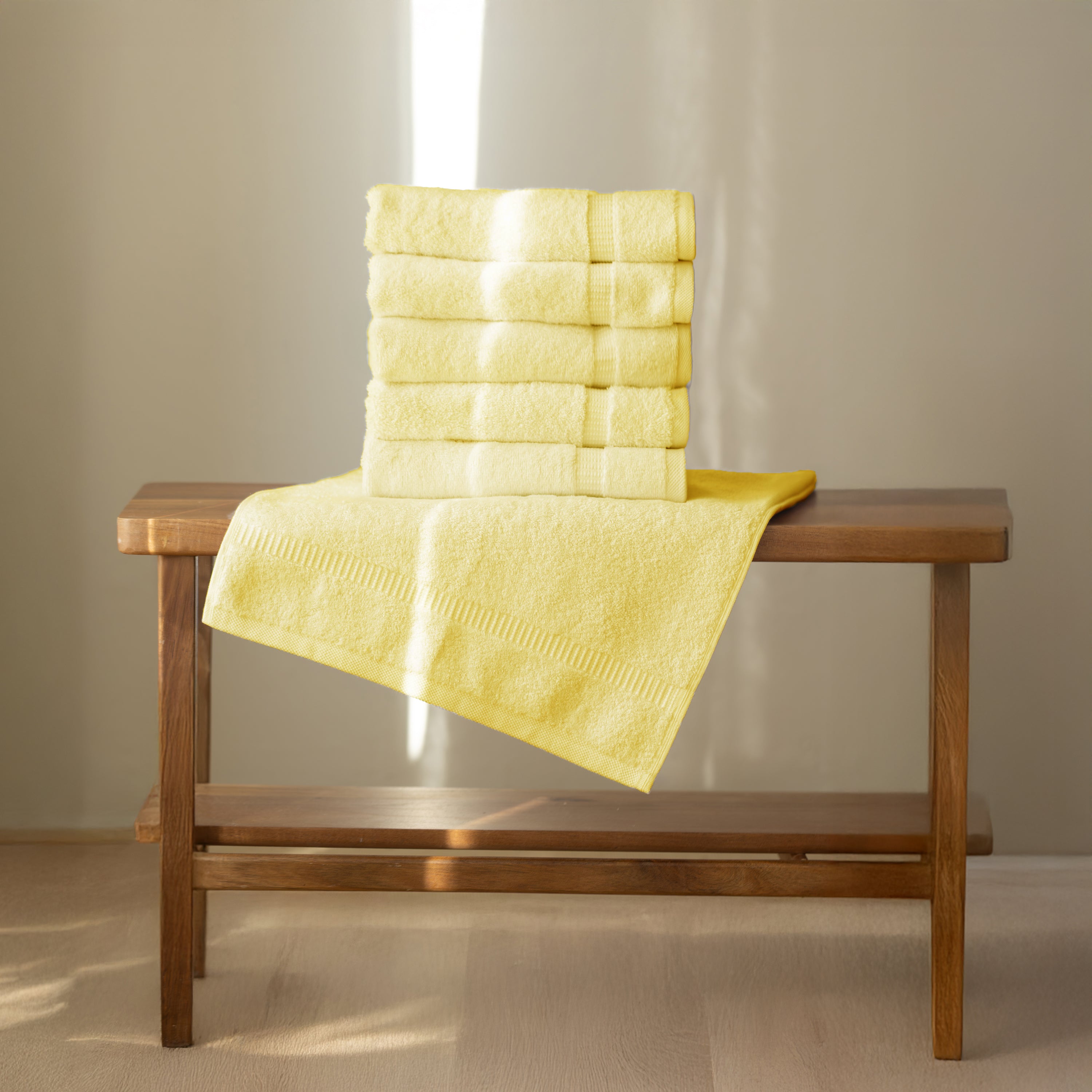 6 Piece Hand Towels - Wholesale Premium Towel Sets - 16 Set Case Pack