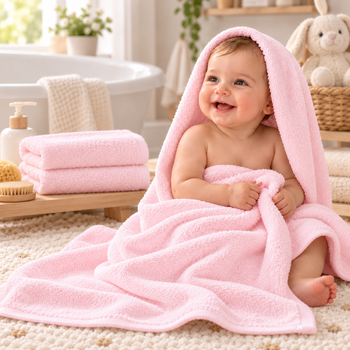 SALBAKOS Soft Baby Towel - 30x56"