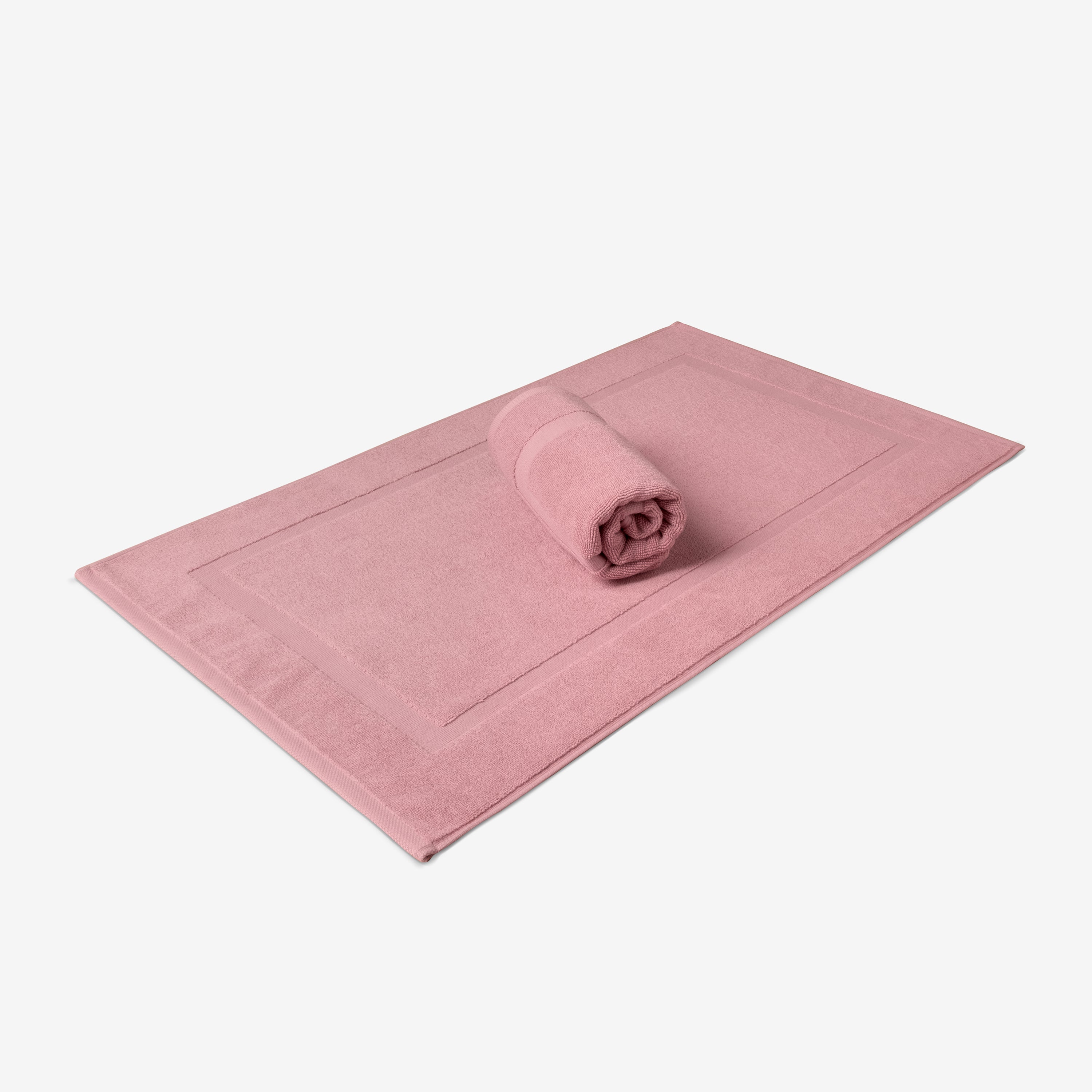 PANEL BANDED 2 PC BATH MAT SET