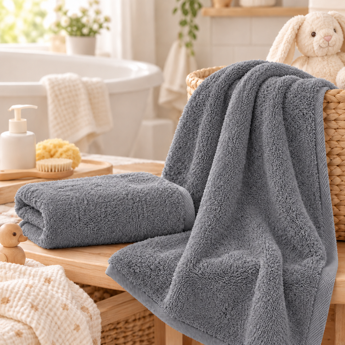 SALBAKOS Soft Baby Towel - 30x56"