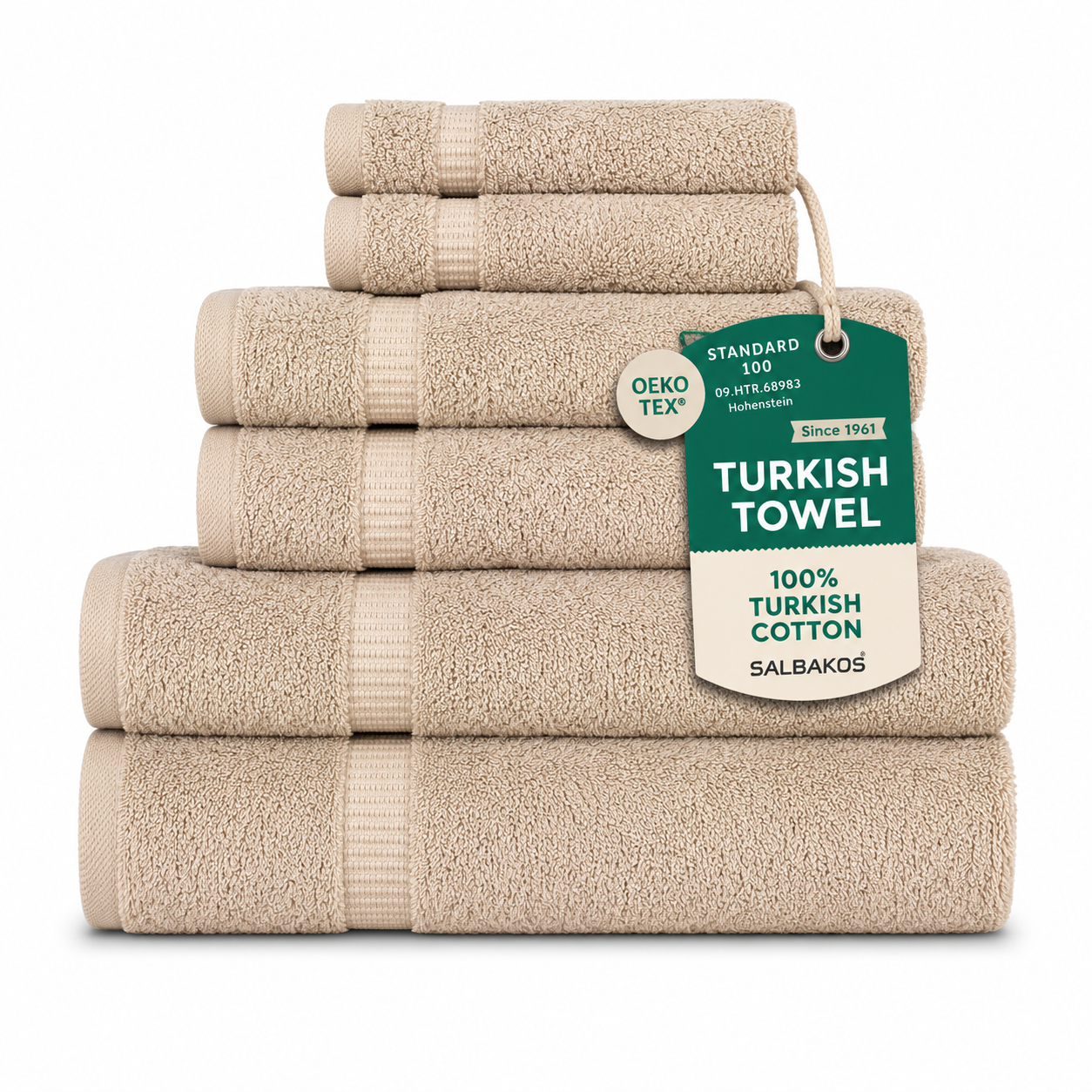 CAMBRIDGE 6 PC TOWEL SET